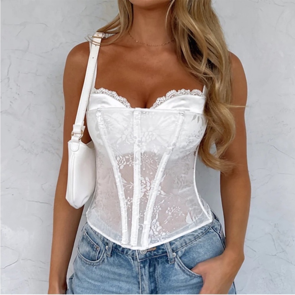White Fox Drop the Game Bustier